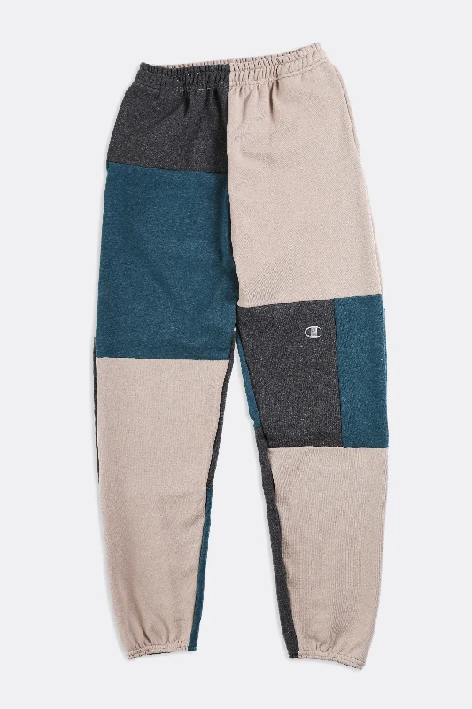 Midnight Sale Unisex Patchwork Champion Sweatpants - Women-S, Men-XS