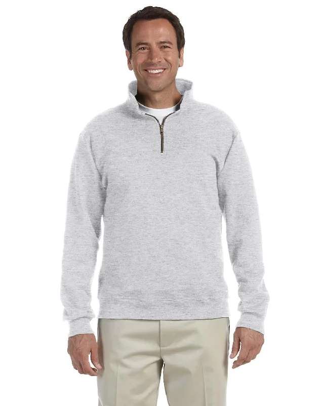 Jerzees SuperSweats 1/4 Zip Pullover Sweatshirt | Ash