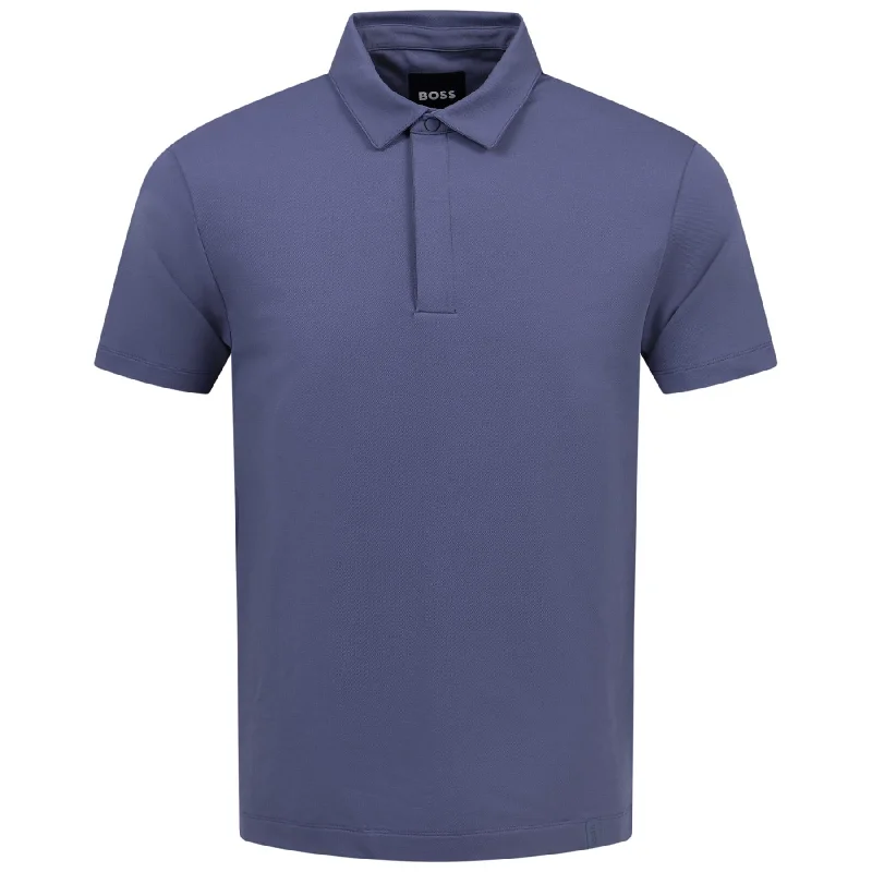 P-Press 22 Cotton Polo Navy - AW24