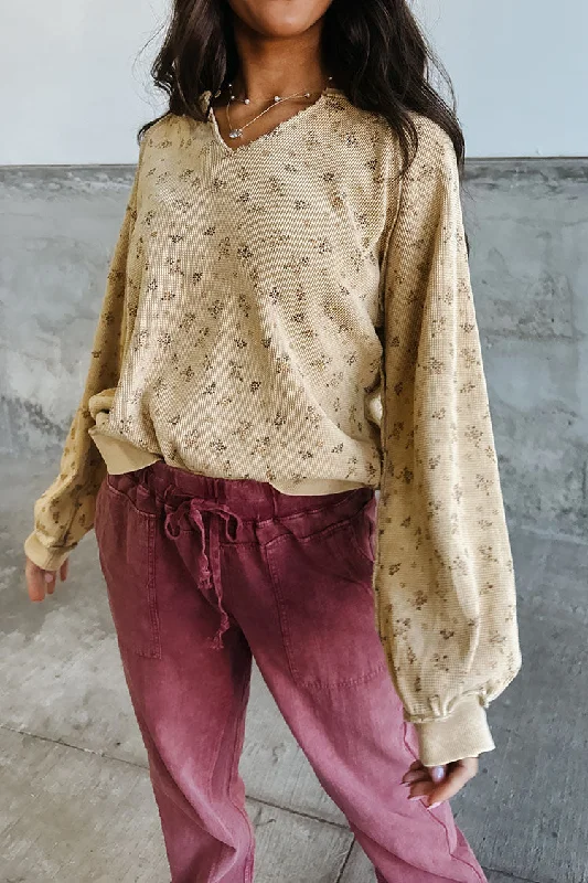 Super Discount Adrina Top - Mustard
