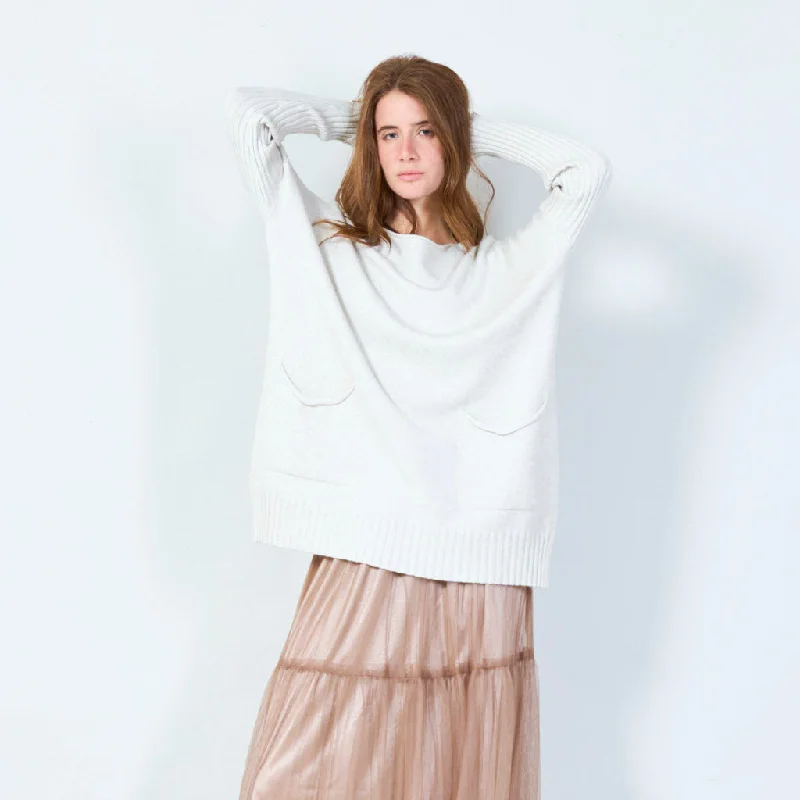 Super Sale Cozy oversized pocket sweater wholesale