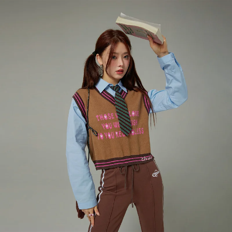 Final Markdown Those Who Love You V-Neck Knit Vest