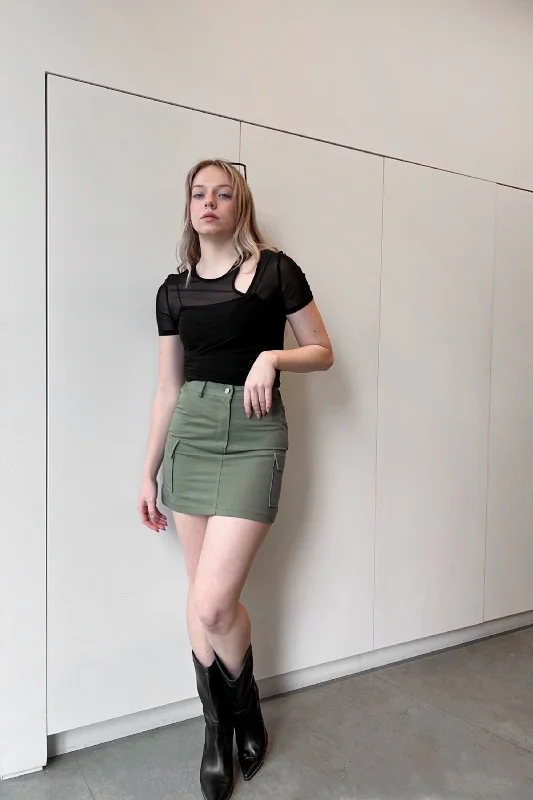 Savings Soar This Weekend MINI CARGO SKIRT