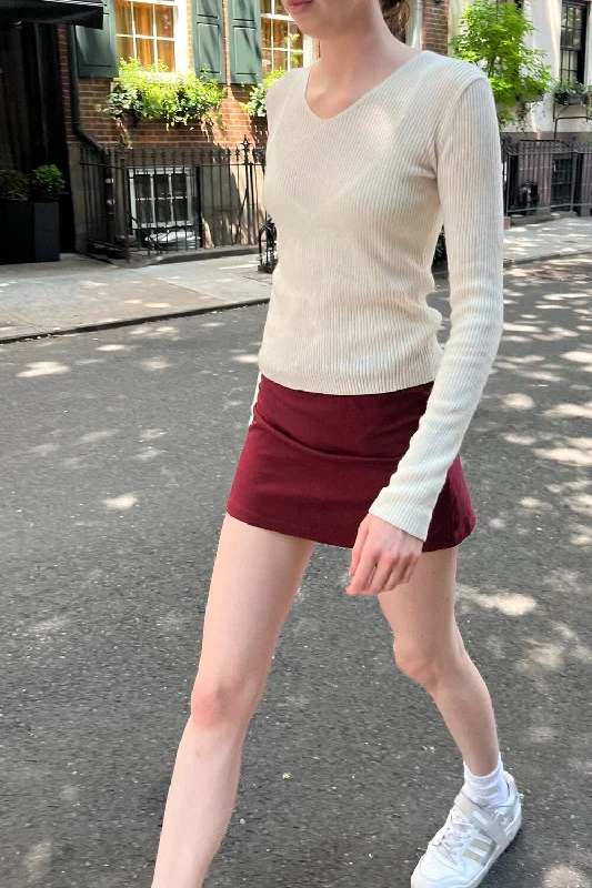 Exclusive Online Offer Ann Wool V-Neck Sweater