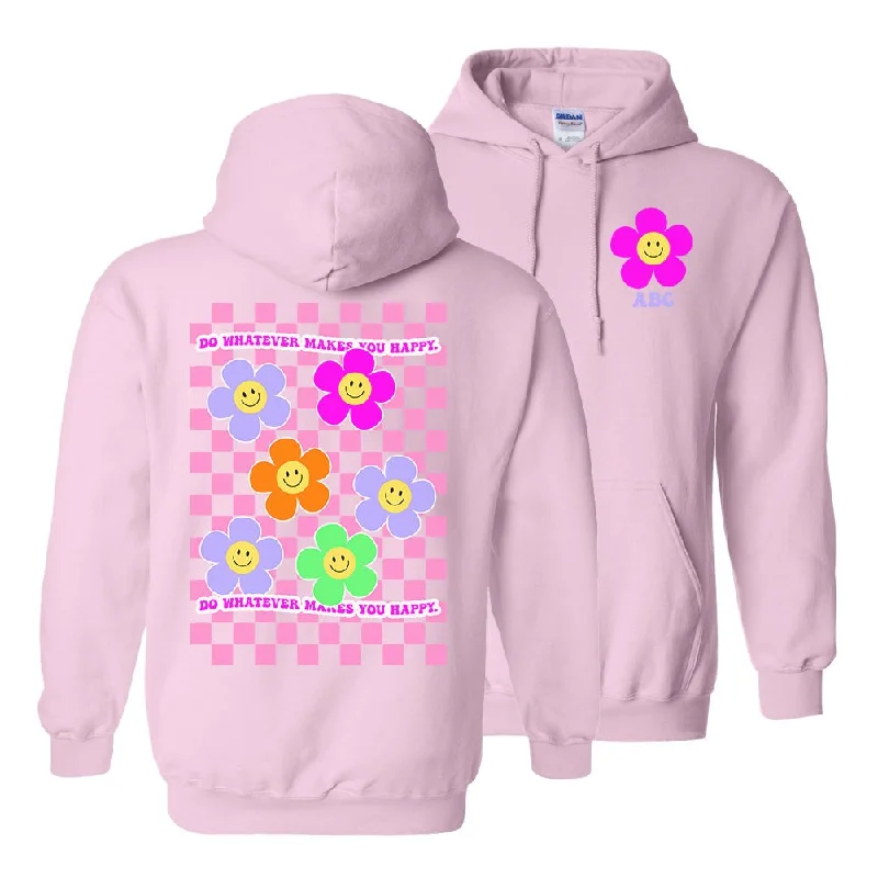 Crazy Deals Make It Yours™ 'Do Whatever Makes You Happy' Front & Back Hoodie