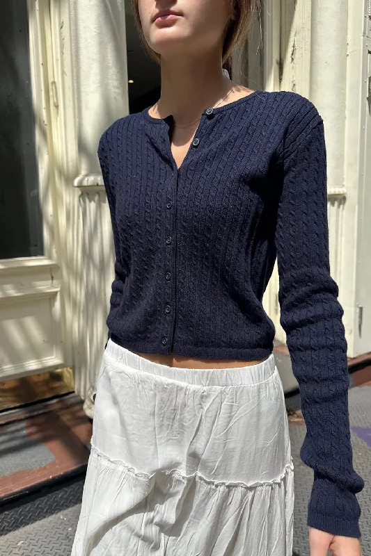 Lowest Price Zoe Cable Knit Cardigan