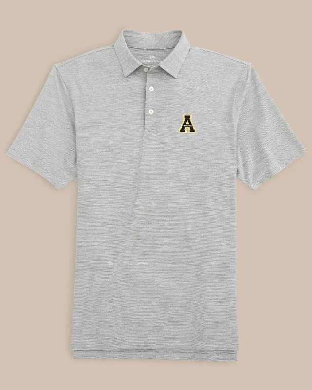 Super Sale App State Mountaineers Driver Spacedye Polo