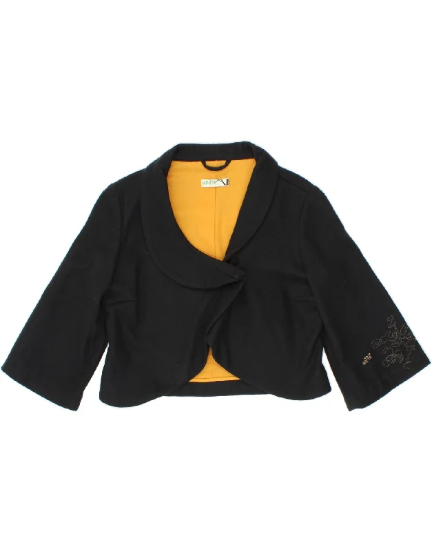 Special Buy SKUNKFUNK Womens 3/4 Sleeve Bolero Jacket US 3 Small Black