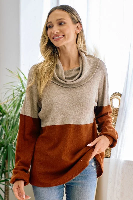 Reduced Prices I Will Always Love You Color Block Top S-XL