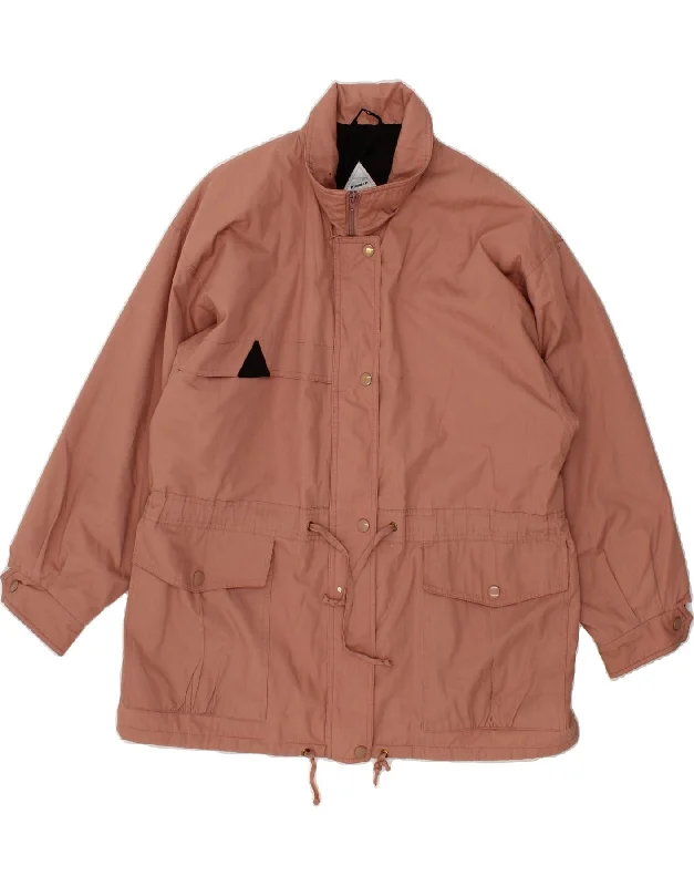 Steals and Deals KLIMA Womens Windbreaker Jacket EU 40 Medium Pink Polyester