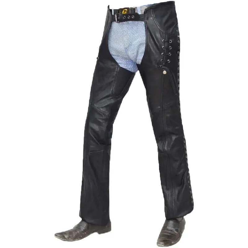 Early Bird Unik International Women's Eyelet Laced Chaps