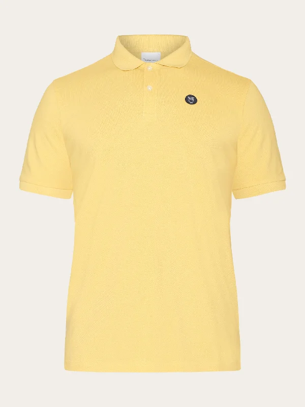 Super Deal Basic badge polo - Misted Yellow