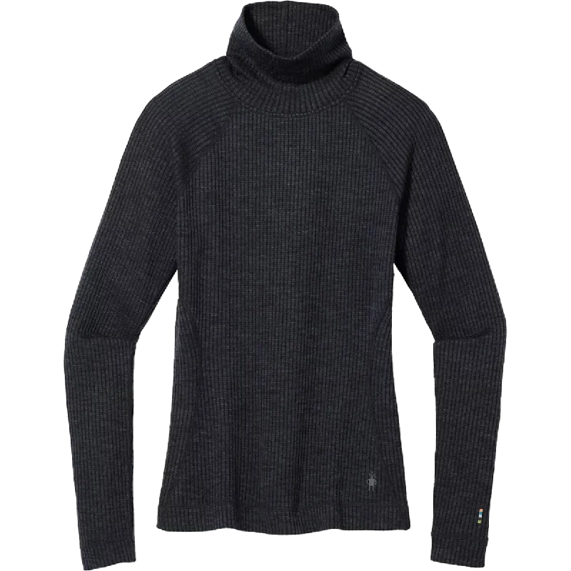 Weekend Offers That Tempt Women's Thermal Merino Rib Turtleneck
