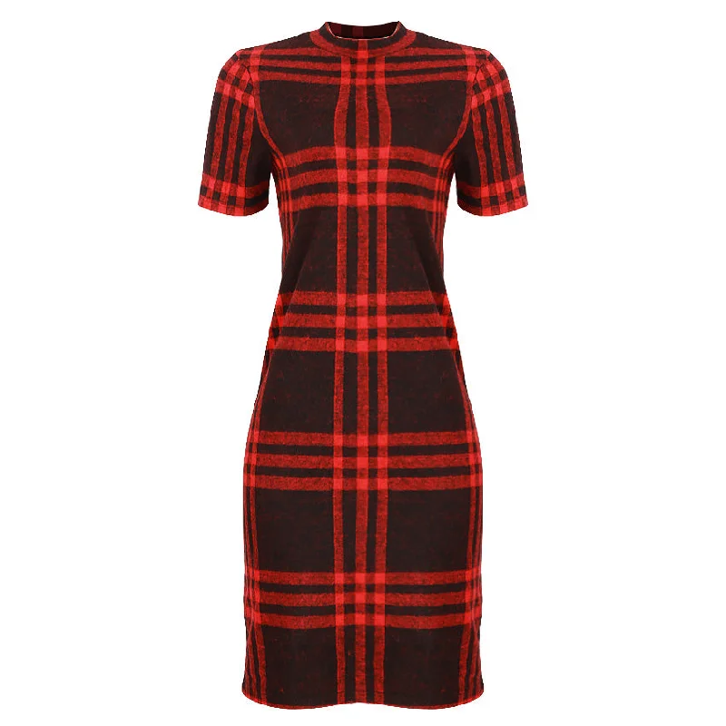 Weekend Deals That Please REDTAG Casual Plaid Dress for Women