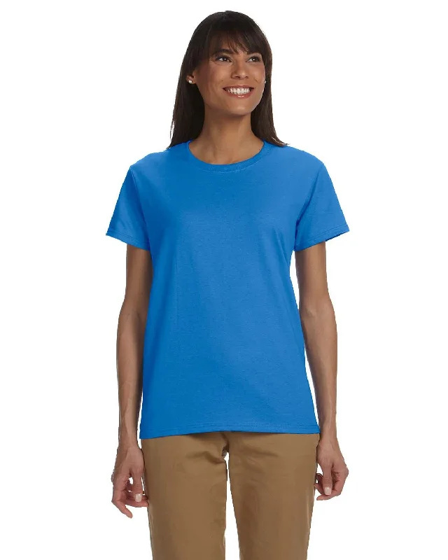 Gildan Ladies Ultra Cotton Heavyweight T-Shirt | Iris