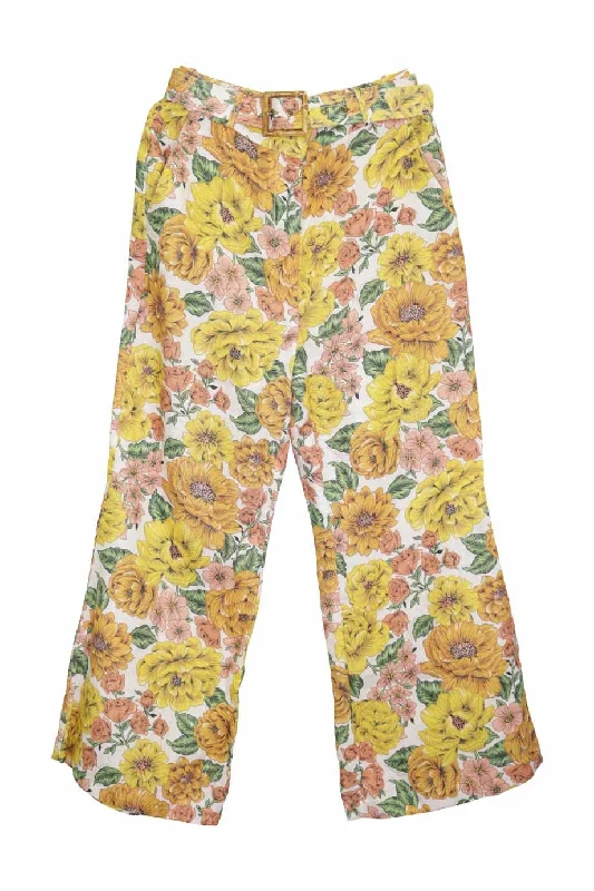 Hurry Up [WW21282] Zimmermann | Cropped Pants