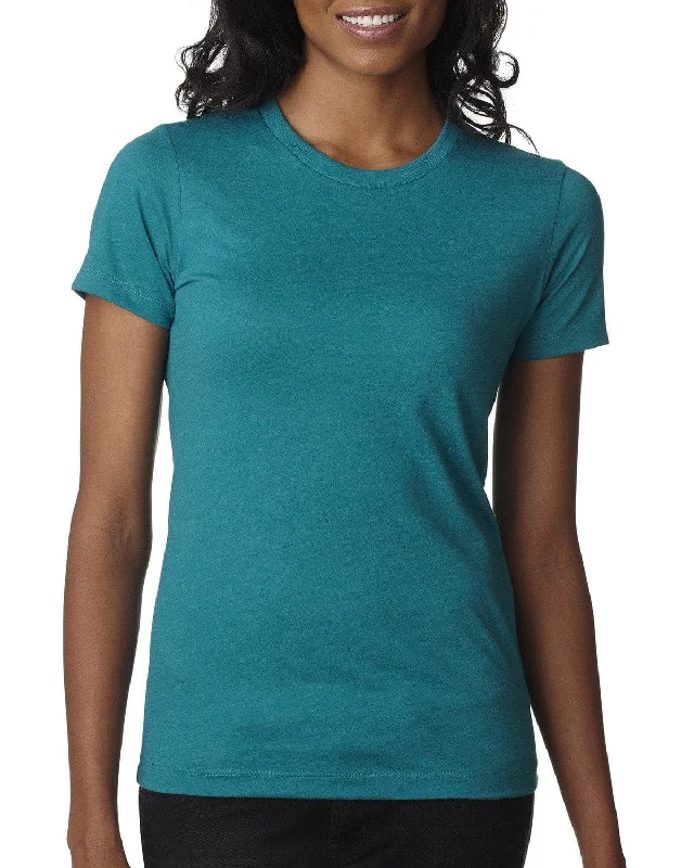 Next Level Ladies CVC Crew Tee | Teal