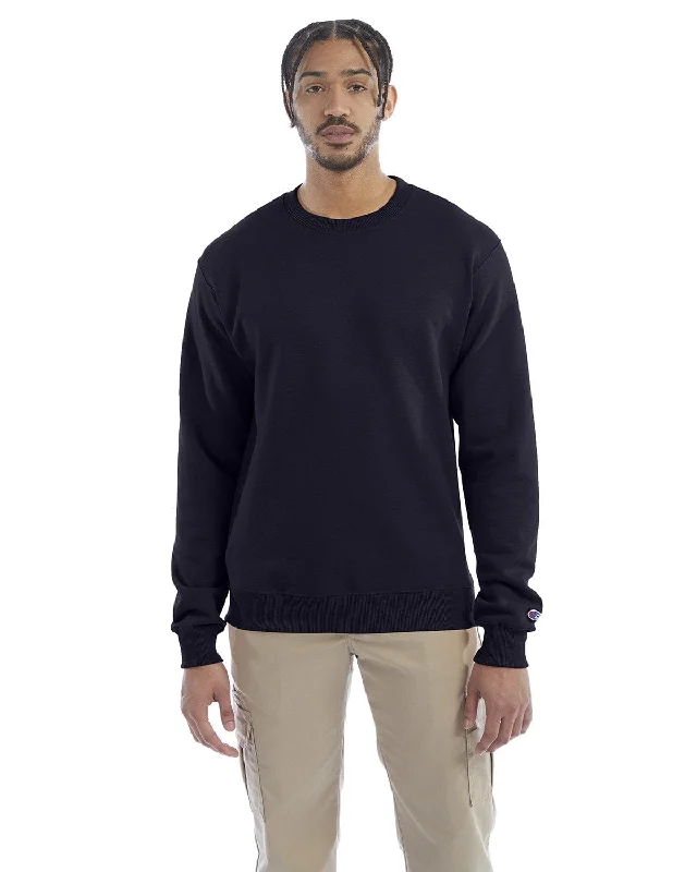 Champion EcoSmart Crewneck Sweatshirt | Navy