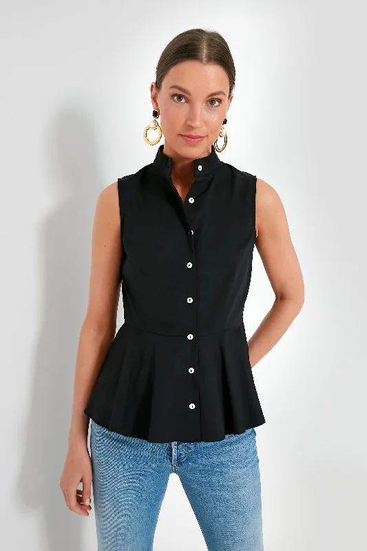 Friends and Family Sale Black Paulina Top