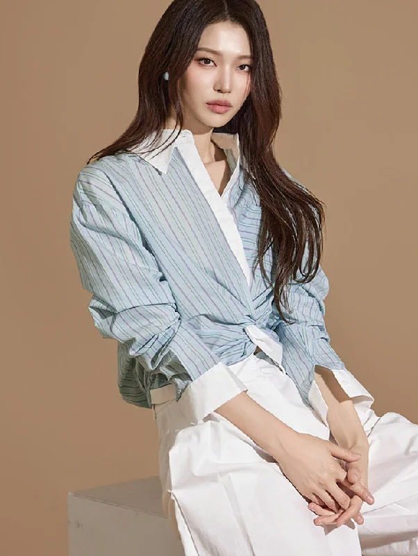 Price Cut S667 Twist Shirt