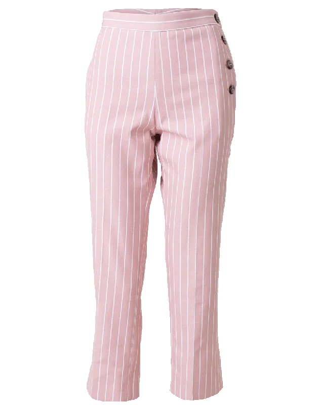 Weekend Deals That Spark Stripe Side Opening Pant