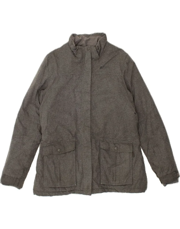 Weekend Offers That Dazzle MOUNTAIN WAREHOUSE Womens Windbreaker Coat UK 14 Large Grey Polyester
