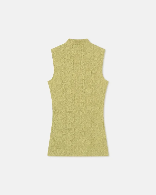 Instant Discount Annyka - Totem Plissé Top - Pistachio