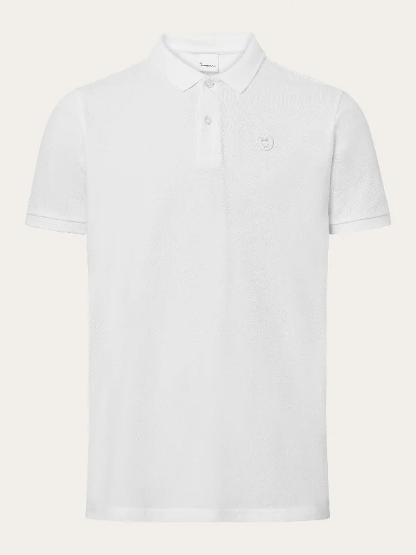 Reduced Rates Basic badge polo - Bright White