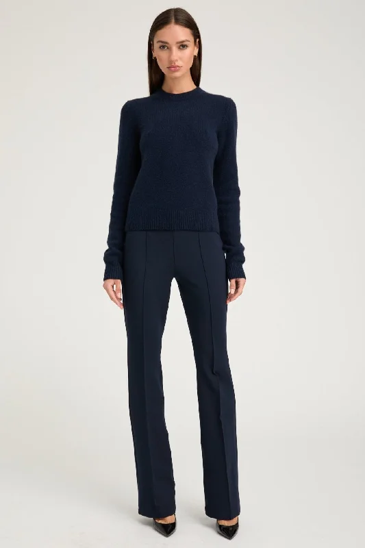 Clearance Event Navy Casanova Pintuck Bootcut