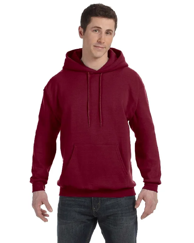 Hanes 50/50 Hoodie Sweatshirt | Cardinal