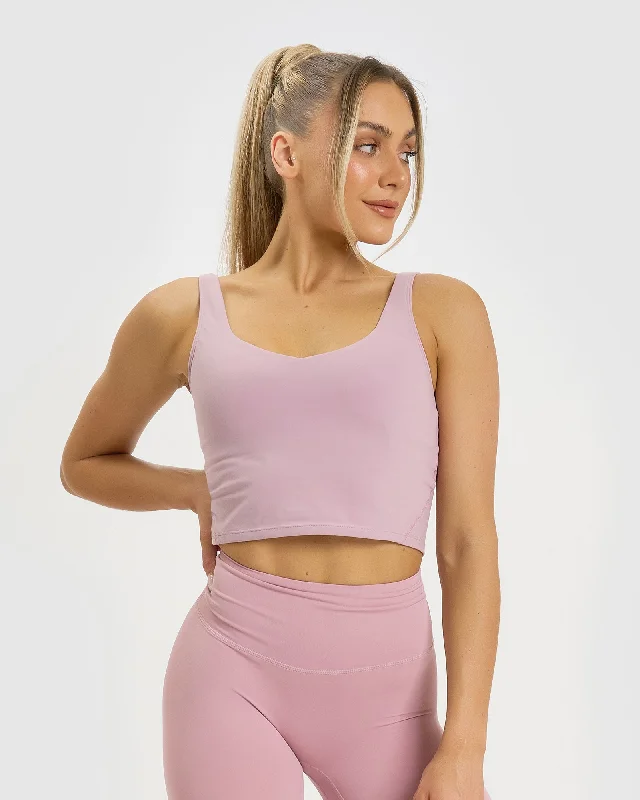 Price Drop Alert Core Trainer Dani Active Crop - Pink