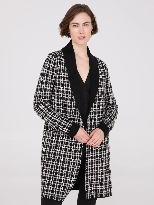 Take Advantage Jacquard Coatigan