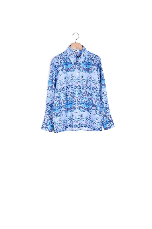 Lowest Prices Chemise en soie imprimée