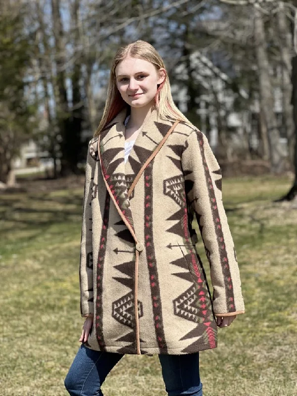 Amazing Deals Western Aztec Coat Style#-L-24140