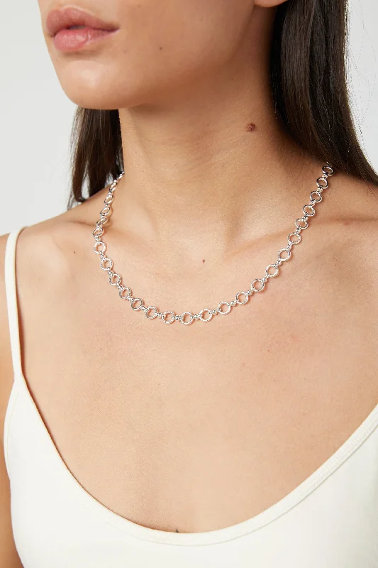 Anniversary Sale CIRCLE CHAIN NECKLACE