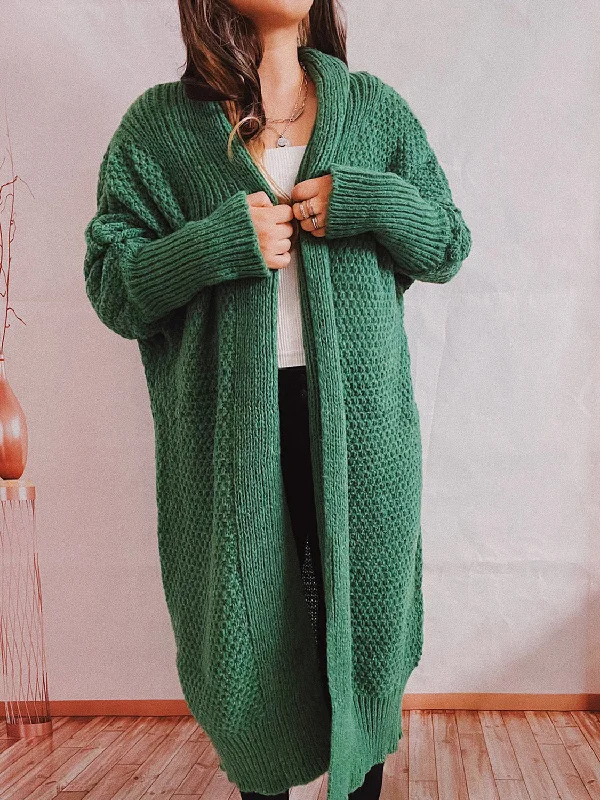 Super Bargain Open Front Longline Cardigan