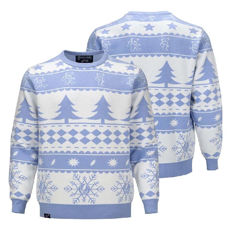 Daily Special Grateful Dead | Classic Sweater | Winter In White & Blue