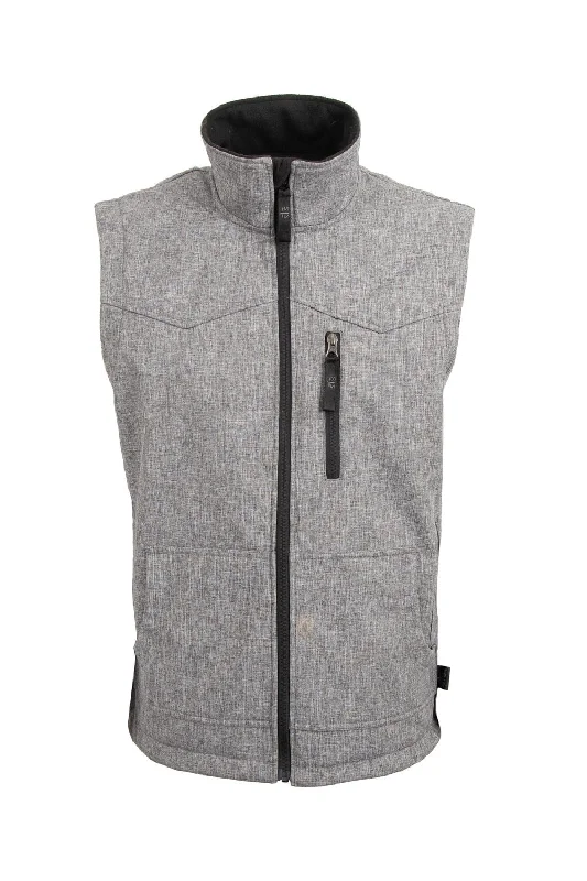 STS Ranchwear Barrier Vest Youth Polyester Water-Repellent Light Gray