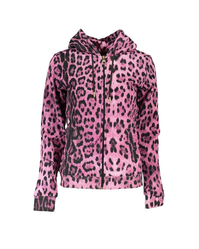 Weekend Offers That Impress Cavalli Class Women's Pink Cotton Sweater - M