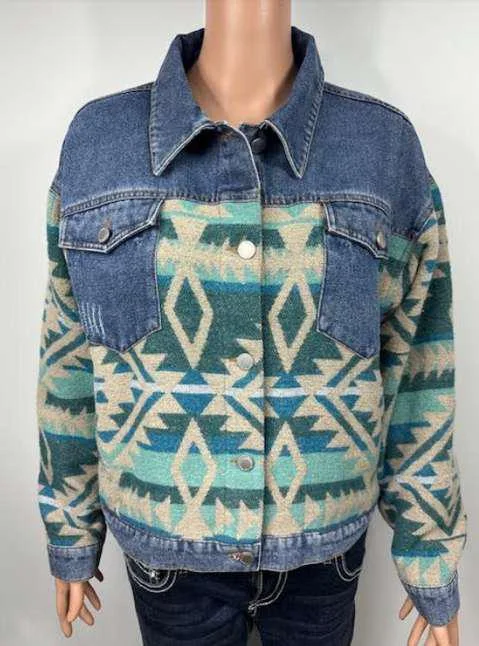 Clearance Sale Western Denim Jacket Style#-DA-245