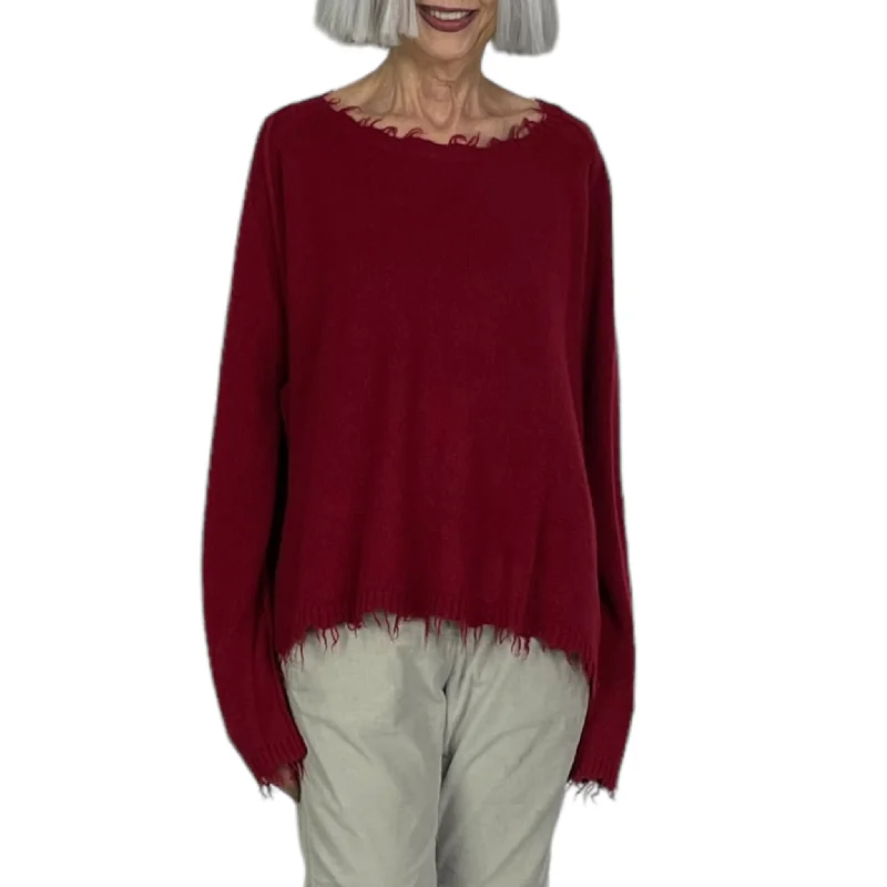 Weekend Bargains to Celebrate CROPPED CREWNECK SWEATER
