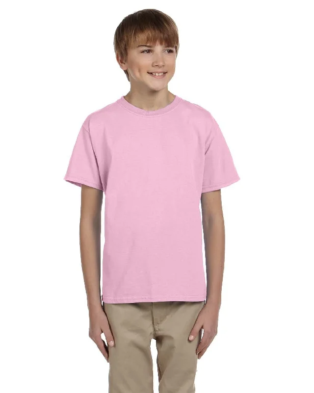 Gildan Ultra Cotton Youth Heavyweight T-Shirt | Light Pink