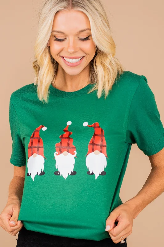 Deal of the Day Chillin With My Gnomies Evergreen Graphic Tee