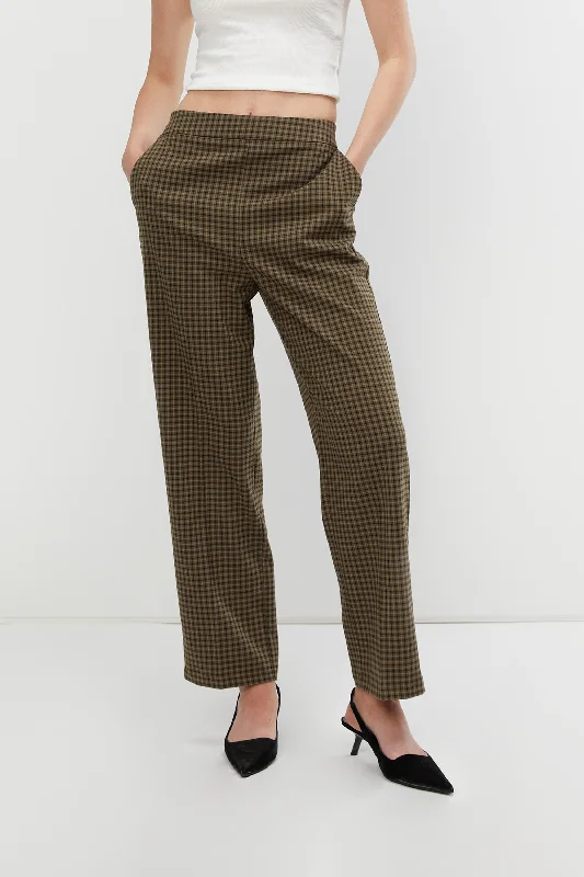 Online Deal PLAID TROUSER