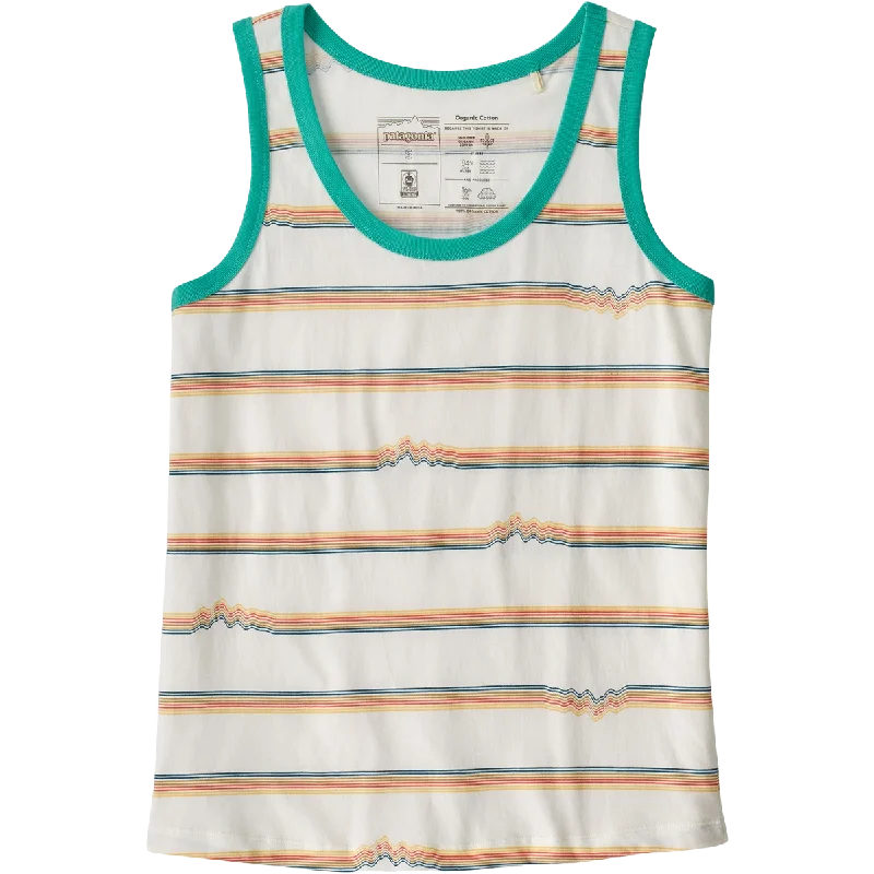 Anniversary Sale Women's Ridge Rise Stripe Repeat Organic Tank Top