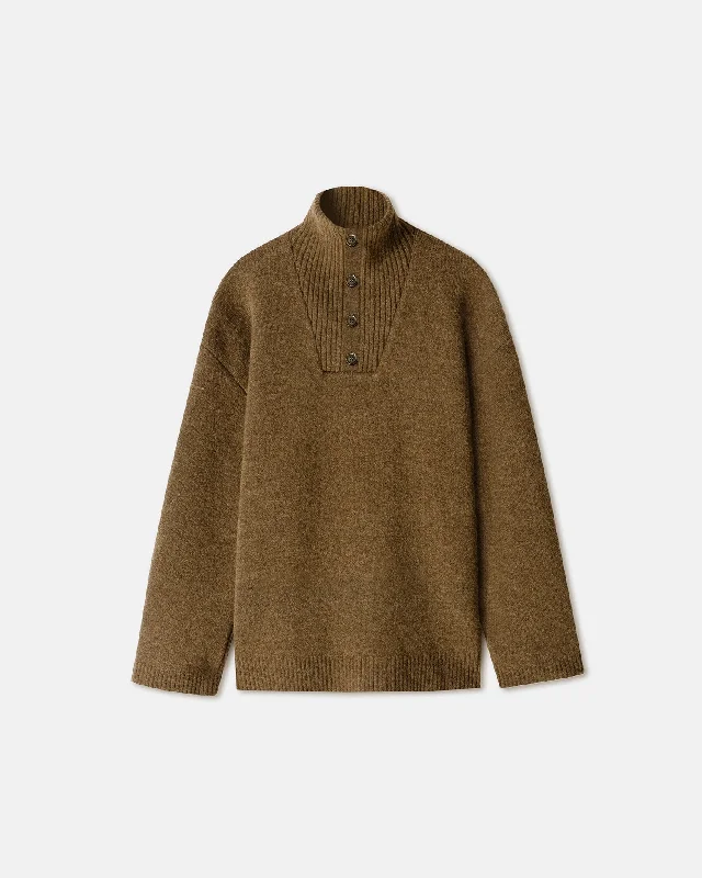 Incredible Offers Zuma - Fluffy-Knit Sweater - Custard