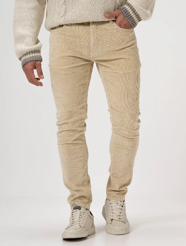 1983 VELVET PANTS IN CREAM