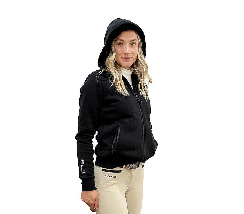 Stock Clearance Equiline Women's Cunga Sweatshirt with Fur