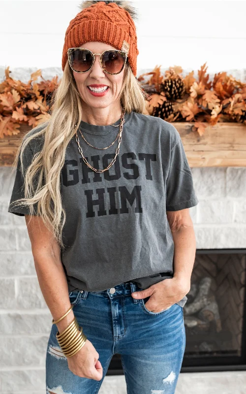 Unmissable Offer Ghost Him T-Shirt** - Final Sale