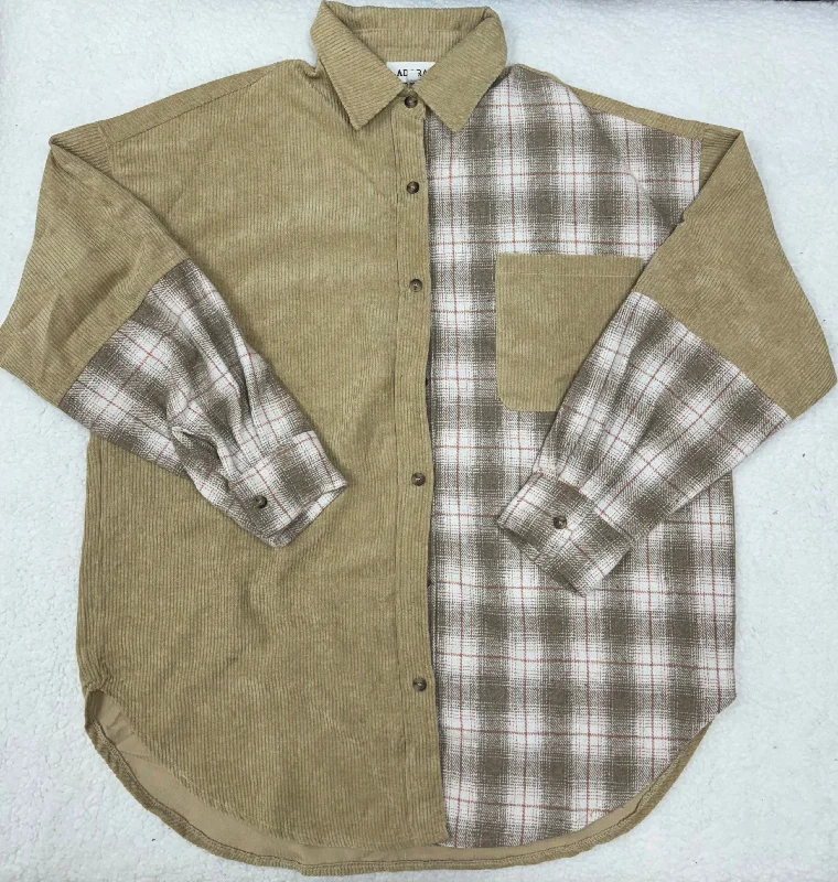 Today’s Deal Plaid Button Up Jacket
